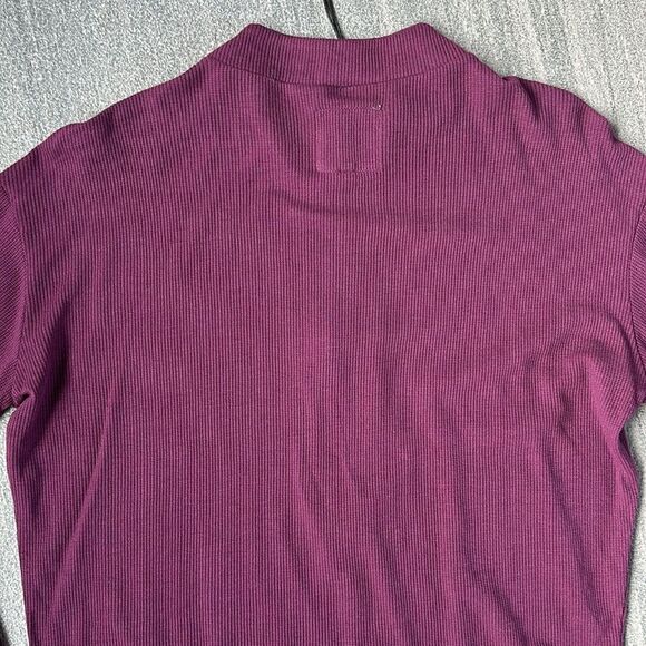 NWT REVOLVE Chaser Long Sleeve 3/4 Zipper Mock Neck Semi Cropped Tee Brandy S - Picture 9 of 14